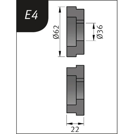 Rouleau pour SBM140-12, type E4 Puissance en métal 3880134 (1/2)