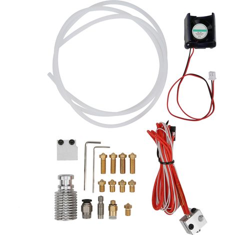 Tête d'impression Hotend avec 8 buses et ventilateur de refroidissement pour PRUSA i3 MK3, MK2s et MK2.5 (1/5)