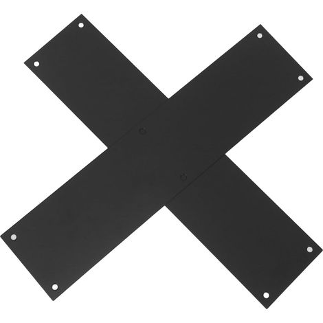 de 2 protections de porte en acier inoxydable avec plinthe
