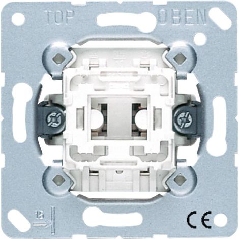 Jung Pulsante, 1 polo deviatore con morsetto N 533 U