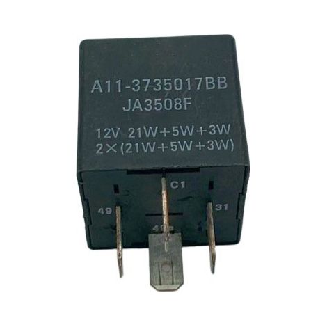 Relais clignotant automobile 12V 4P A11-3735017BB (1/3)