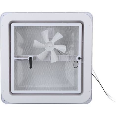 Ventilateur de toit universel de 14 pouces pour VR, avec ventilateur réversible 12 V pour la ventilation des VR (1/5)