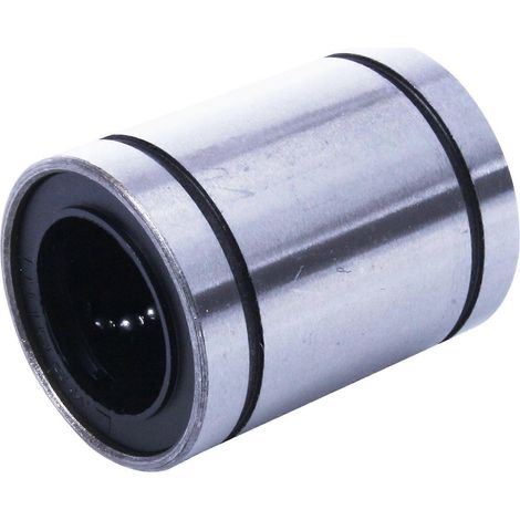 Bague de roulement à billes pour mouvement linéaire LM20UU, diamètre intérieur 20 mm, couleur argent (1/5)