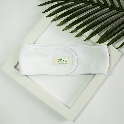 Diadema cosmética de bambú blanco Yeye (1/5)