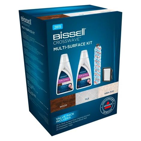 Bissell 2815 Rotationsbürsten- und 2-Bodenreiniger-Set, Weiß (1/5)