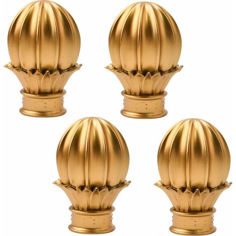 Accessoires pour tringles à rideaux les plus vendus : têtes de tringle romaines, embouts, bouchons et têtes décoratives épaissies et renforcées. (1/5)