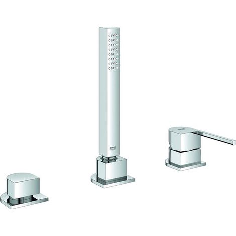 GROHE Plus 3-Loch Einhand-Wannenkombination, mit Euphoria Cube (1/5)