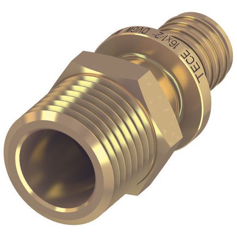 TECEflex raccord de transition, laiton standard, 765506, 765506