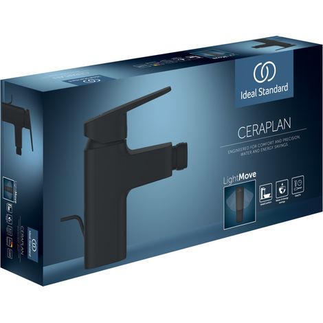 Ideal Standard Ceraplan grifería de bidé, proyección de 94 mm, (1/2)