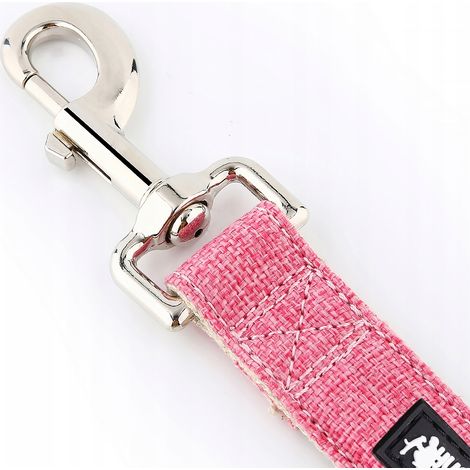 Guinzaglio per cani rosa grazioso e leggero HUGGY DOGGY Eko M (1/5)