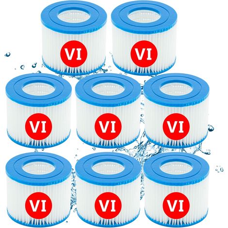 Cartouches filtrantes Kseyic pour spa Bestway Type VI 58323, Monac-AquaForge (1/5)