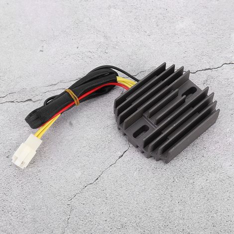 Regler-Gleichrichter-Ersatz, 3 gelbe, 1 rote, 1 schwarze Kabel, passend für YAMAHA ATV (1/5)