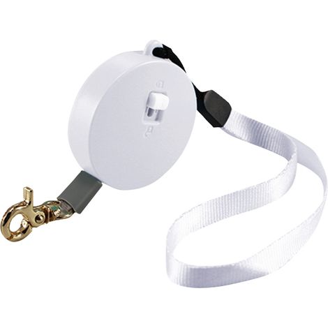 Correa retráctil para perros de 6,56 pies (1,9 m) de largo, antienredos, con mango antideslizante y extensible, ideal para pasear con perros pequeños y medianos. (1/5)