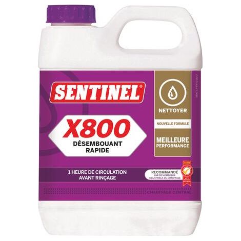 Désembouant rapide X800 - SENTINEL
