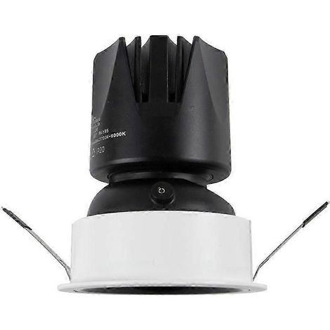 Spot LED intelligent dimmable Zigbee 12 W, anti-éblouissement, encastré, angle réglable BA (1/5)