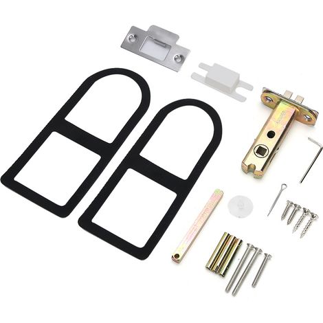 Serrure numérique électrique avec code, carte IC et clé mécanique en zinc pour portes 30‑60mm (1/4)