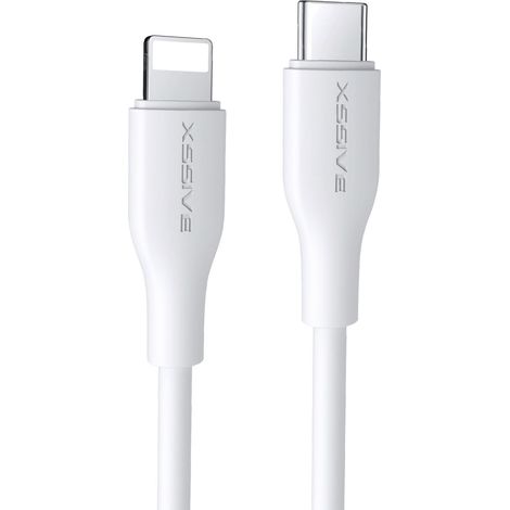 20W 2 Meter USB-C zu iPhone Datenkabel 2.4A Schnell-Ladekabel Lade- und Synchronisationskabel 2 Meter (1/2)