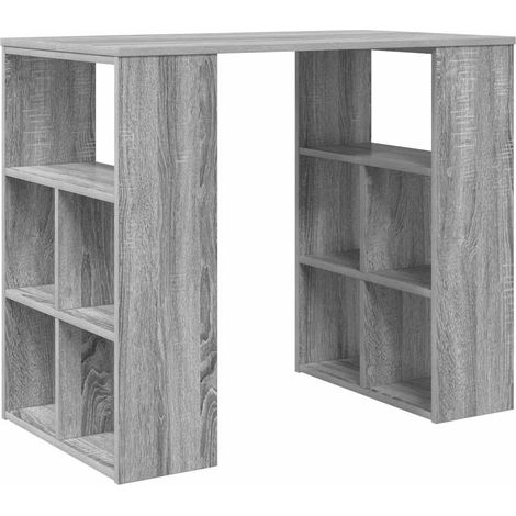 Maison Exclusive - Schreibtisch Graues Sonoma 90 x 50 x 75 cm Hol