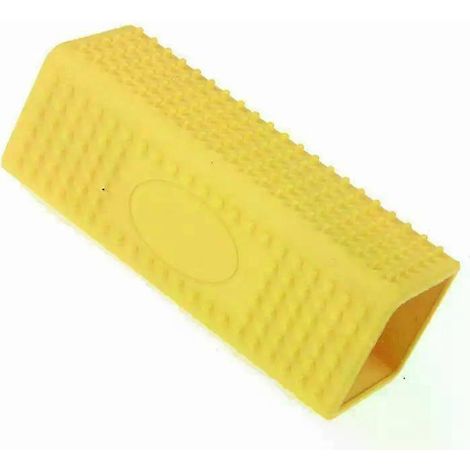 HONORNIC - Brosse en silicone pour l'épilation des poils d'animaux - Outil de toilettage pour chats et chiens - Brosse nettoyante et peigne cubique pour le toilettage - Brosse de massage - Accessoires (1/5)