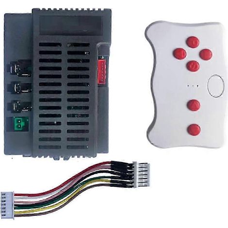 RX74-1 24V 2.4G Bluetooth Fernbedienungsempfänger-Controller-Box-Kit für elektrische Kinderfahrzeuge (1/5)