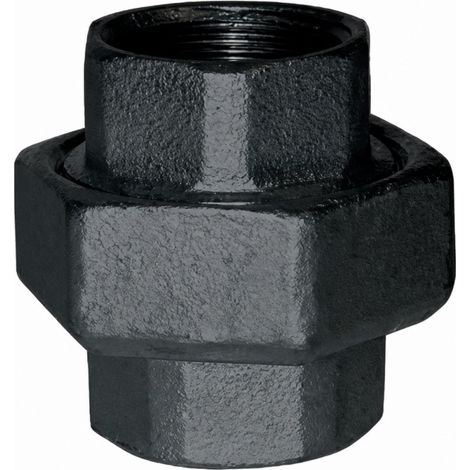 Union gerade konisch, 20x27, doppelt weiblich schwarz