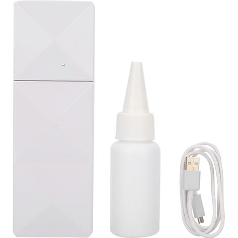 Mini Humidificateur USB Rechargeable pour Visage - Brumisateur Portable Hydratant Blanc (1/5)