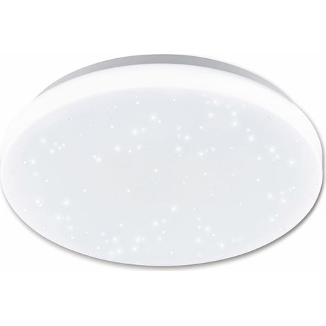 EGLO LED-Deckenleuchte POGLIOLA-S, 12W, 1300 lm, 4000K, 240 mm, Kristalleffekt (1/5)
