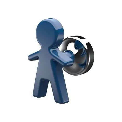 Magnetischer Kinderhaken blau 5,2 × 8,2 × 5