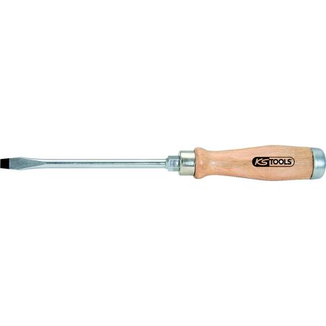 KS Tools ERGOTORQUE WOODmax Schlag-Schlitz-Schraubendreher, 8,0 mm