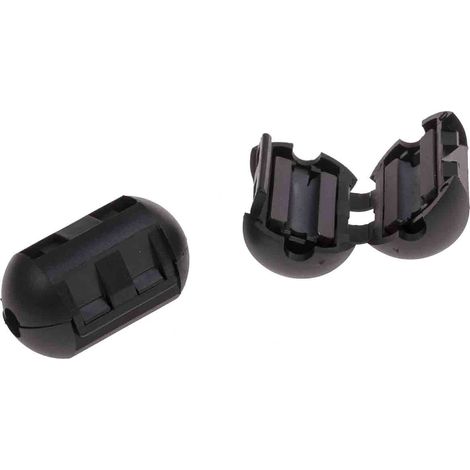Manchon en ferrite à clipser, pour câble de diamètre 4mm, 350O (1/2)