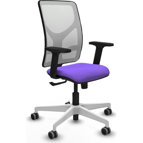 Sedia da ufficio piqueras y crespo Motilla bianco lilla comfort (1/2)