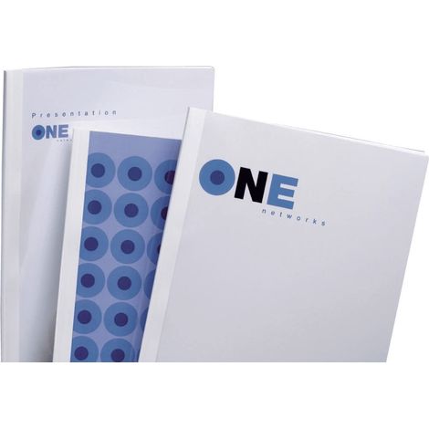 GBC Copertine Termiche Premium 3mm 100pz - Bianco - IB370021 (1/4)