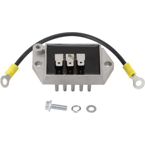 Régulateur-redresseur de tension Compatible avec les moteurs Kohler 8-25 CV Pièce de rechange d'origine, modèle 41, alternateur, stabilisateur de tension, pompe à eau, tondeuse à gazon. (1/4)