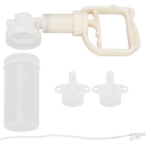 Pompe à vide manuelle portable transparente pour problèmes respiratoires (1/5)
