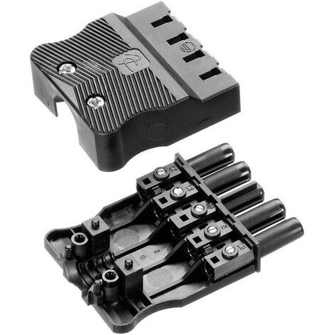 Connecteur d'alimentation série (connecteur réseau) AC Adels-Contact AC 166 GBUF/ 525 17760 femelle, droit Nombre total (1/5)