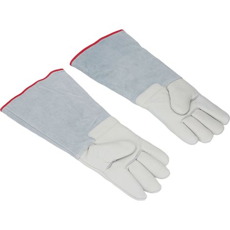 Gants résistants aux basses températures, en cuir artificiel imperméable, de protection antigel, 45 cm (1/5)
