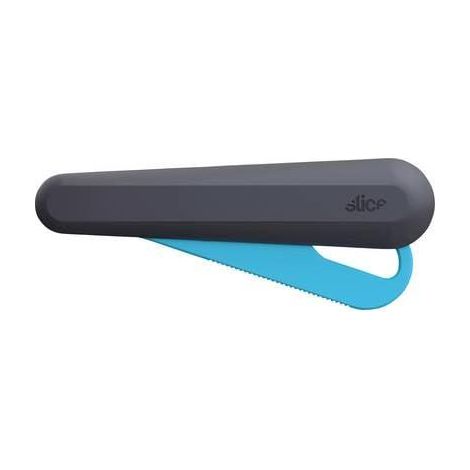 Cutter Slice 10564 grigio con manico ergonomico retrazione automatica