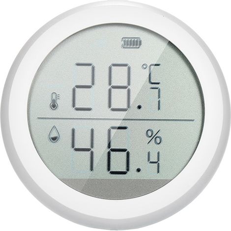 Der TUYA ZIGBEE Temperatur- und Feuchtigkeitssensor wird ohne Batterie geliefert.