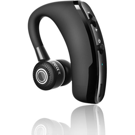 Écouteurs Bluetooth sans fil V9 mains libres avec contrôle du bruit et micro pour sport et conduite (1/5)