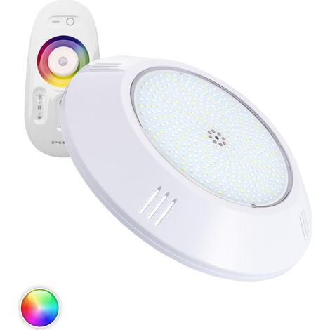 Faretto LED Piscina Superficie RGBW Waterproof 12V DC IP68 35W RGBW