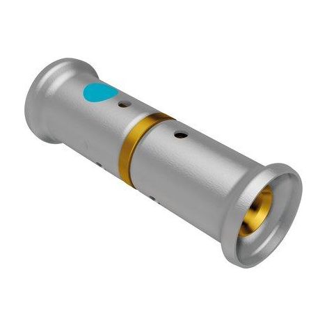 Raccord passerelle droit PER multicouche à sertir Henco - Diamètre multicouche 16 mm- Diamètre PER 16 mm (1/2)