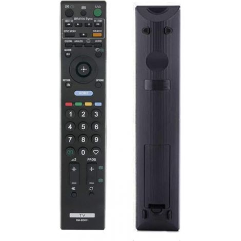Télécommande de remplacement Sony RM-ED011 pour les téléviseurs Sony Bravia KD-43X8000D, KD-49XD7004, KD-50SD8005, KD-55XD7004 et KD-65XD7005. (1/5)