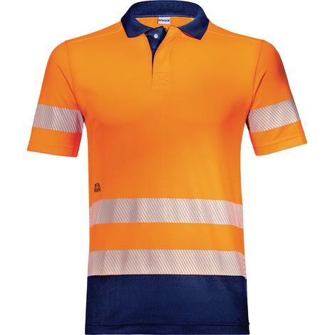 Uvex Suxxeed Construction Herren-Arbeitsshirt - Orange Männer-Poloshirt: L (1/5)