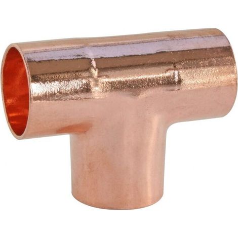 Raccord cuivre à souder - Té égal Ø12mm (10PCS) (1/3)