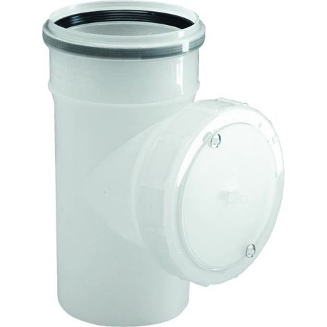 Manchon d'inspection MF Ø 110 L 310 polypropylène complet avec joint d'étanchéité