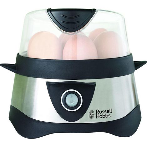 Russell Stylo 14048-56 Cuocitore per uova Argento e Nero