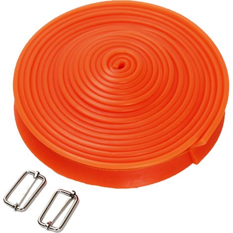 Bande de résistance orange pour entraînement athlétique, élastique de traction pour yoga et basketball (1/5)