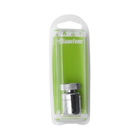 AERATORE IN OTTONE CROMATO FF CON SNODO BLISTER- F 22/1- FAIDF- pezzi 1