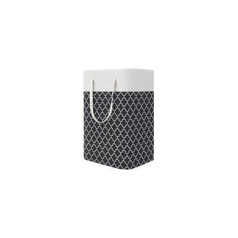 Panier a Linge Sale,Grand Panier à Linge,75L Organiser Paniers pour Vêtements Stockage,Pliable Sac à Linge en Tissu Corbeille a Linge