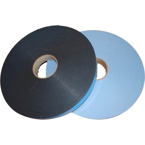 Doppelseitige Dichtung KISO St.2x30 mm Schwarz - 33 m Rolle - 1747 2X30N
